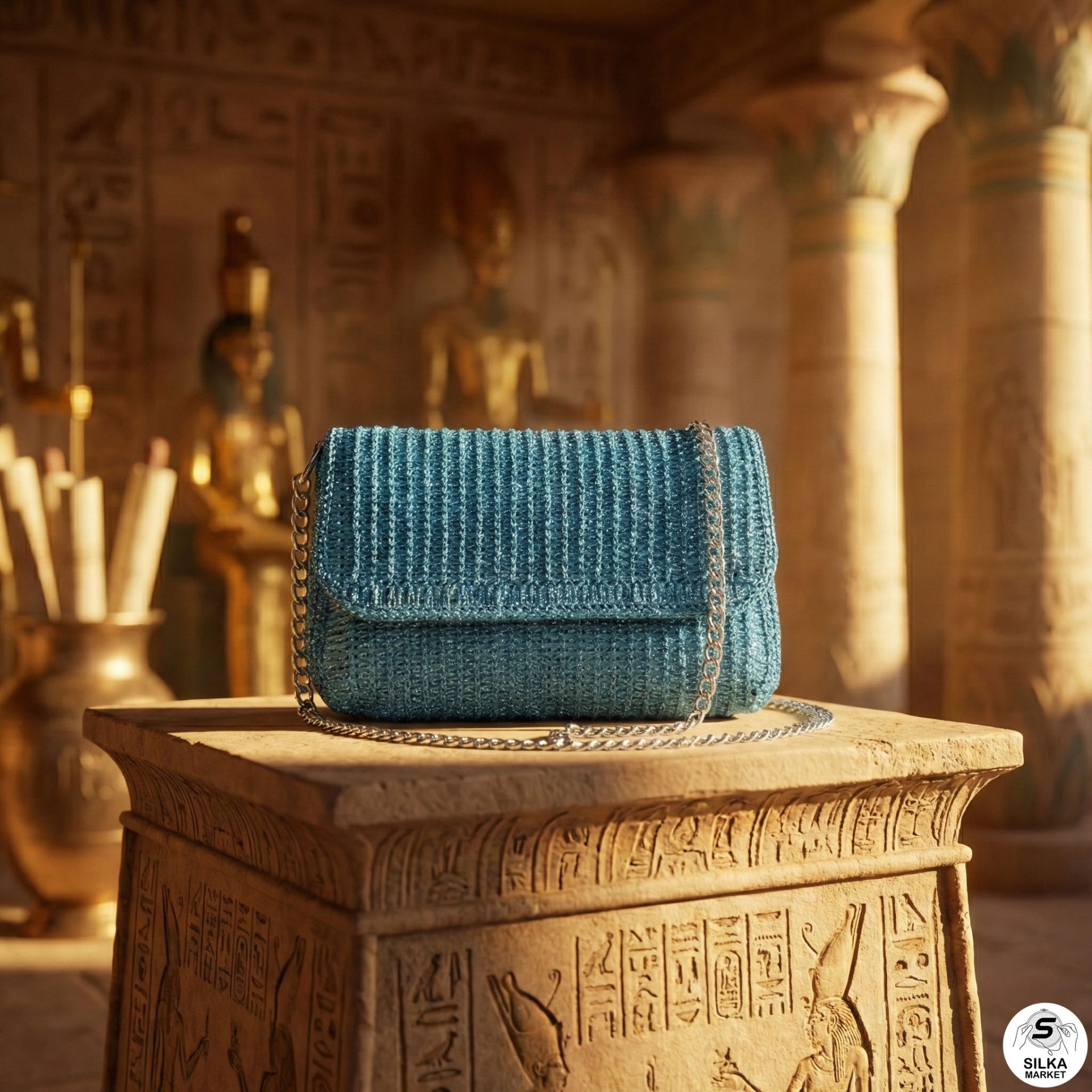 Luxury Crochet bag 100 % handmade