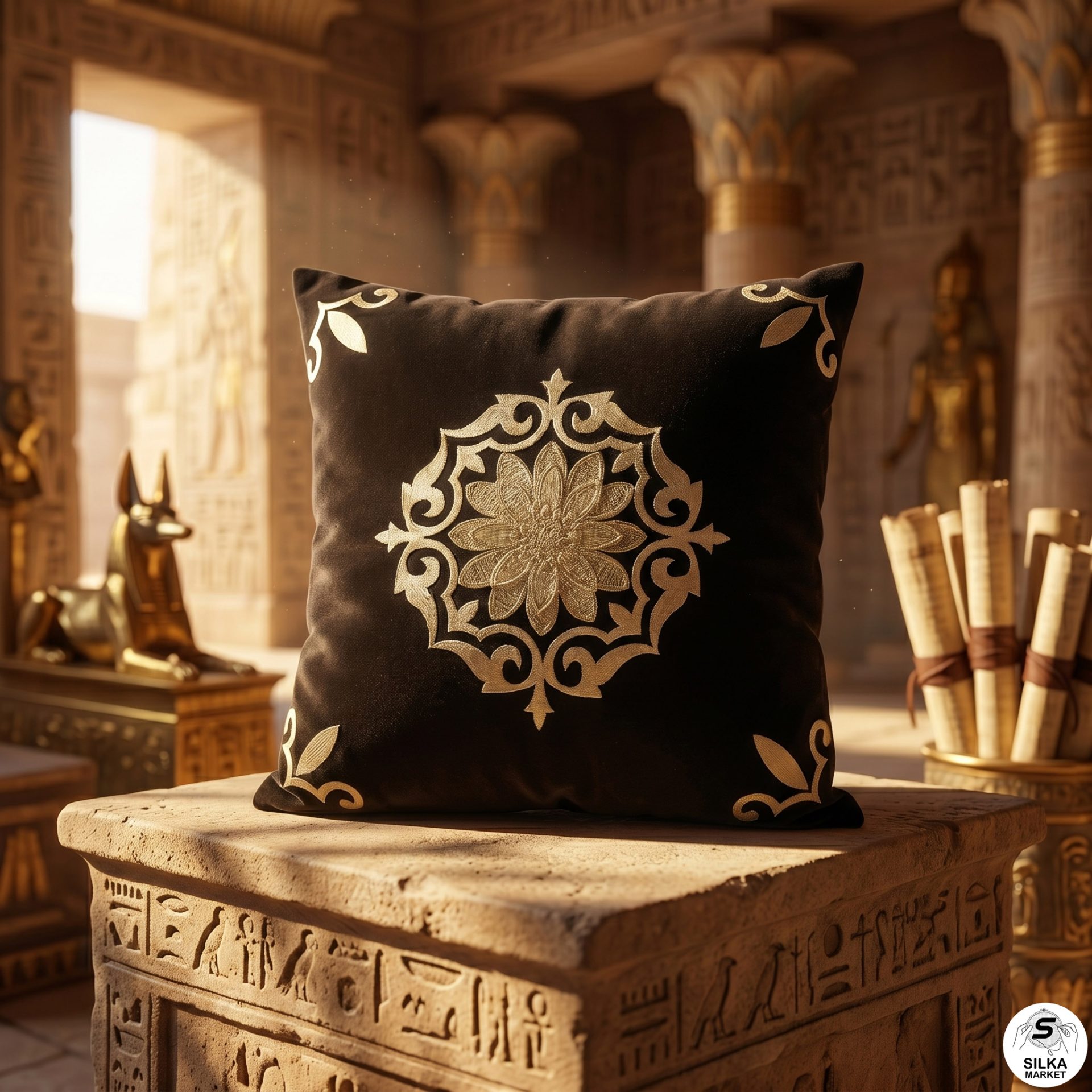 Set 2 Handmade Arabic Cushion Various Forms
